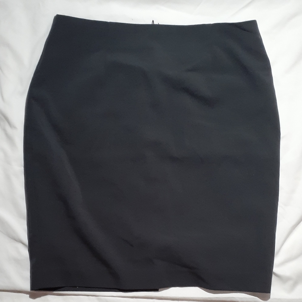 Gray Pencil Skirt